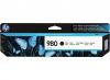HP 980 CARTUS CERNEALA BLACK NR.980 D8J10A 203,5ML ORIGINAL PENTRU HP OFFICEJET X585DN