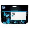 HP 728 CARTUS CERNEALA CYAN NR.728 F9J67A 130ML ORIGINAL PENTRU HP DESIGNJET T730
