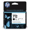 HP 712 CARTUS CERNEALA BLACK NR.712 3ED71A 80ML ORIGINAL PENTRU HP DESIGNJET T630